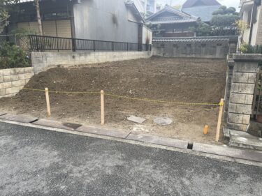 売土地【茨木市沢良宜西2丁目】3.150万円　　　　　　　　　　お好きなハウスメーカーでお建ていただけます。